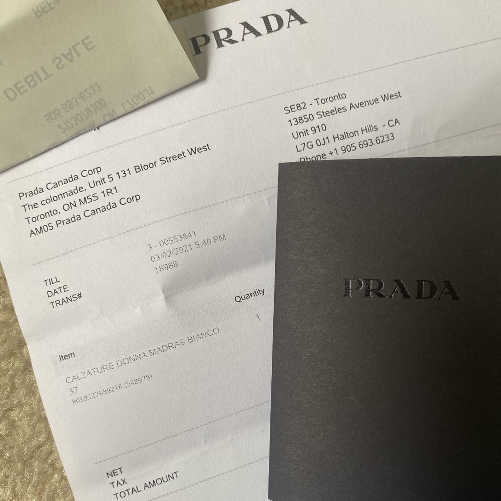 SOLD **BRAND NEW PRADA ESPADRILLES** - Picture 9 of 9